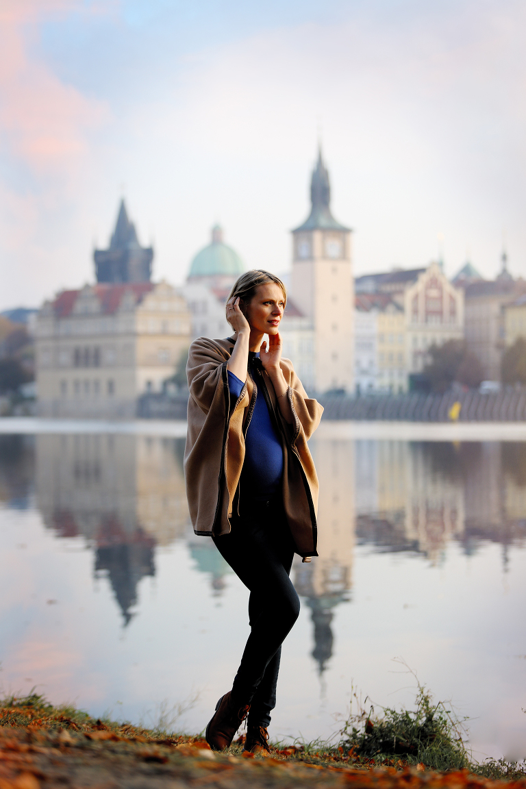 focení v těhotenství - posing
